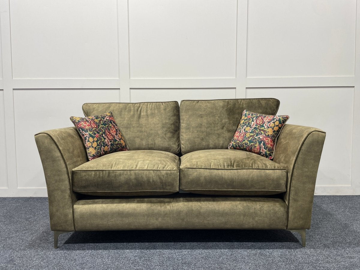 Sasha 3 Seater Classic Back Sofa, Dove Olive