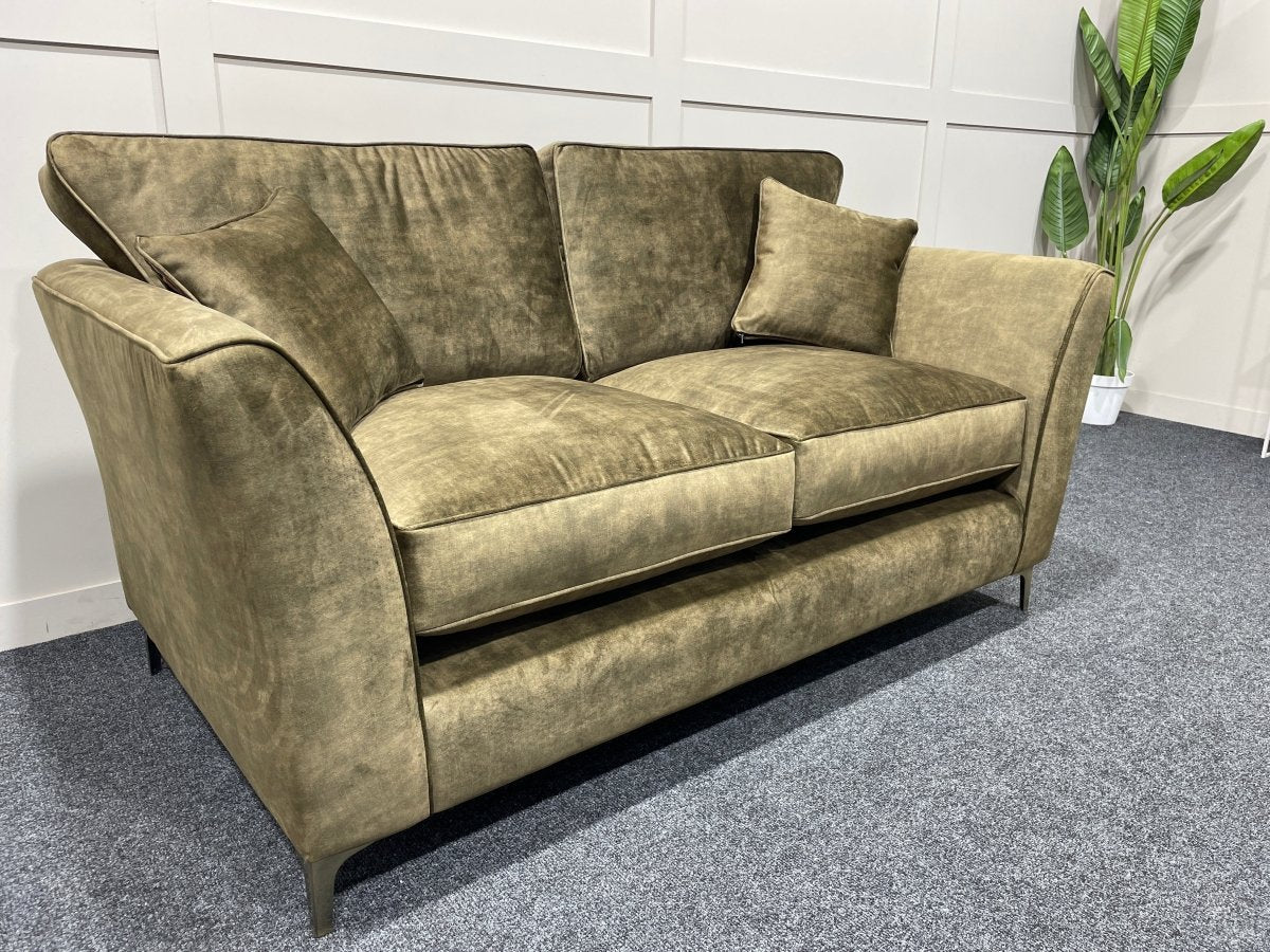 Sasha 3 Seater Classic Back Sofa, Dove Olive