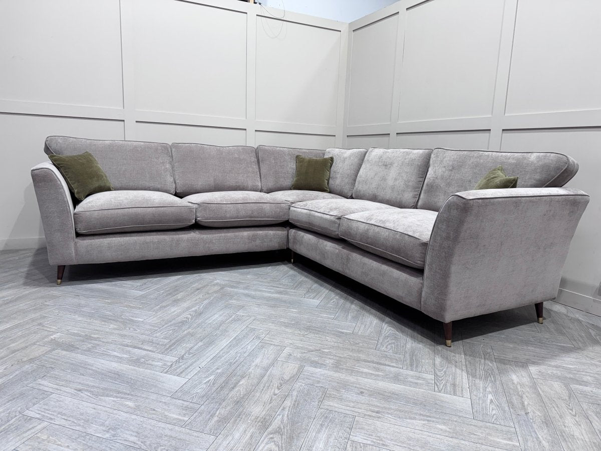 Sasha Large Corner Sofa, Aston Latte