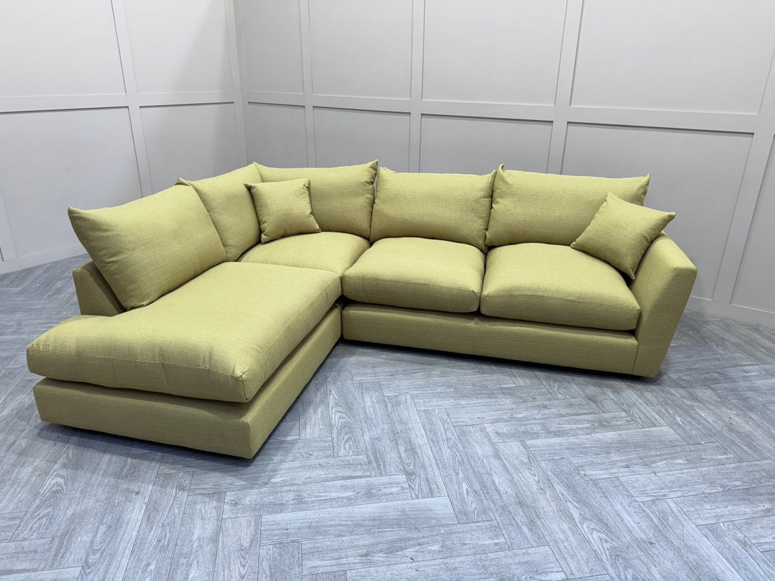 Seattle LHF Corner Sofa, Apple