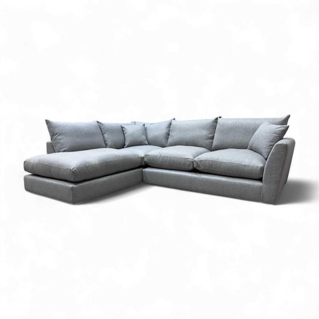 Seattle LHF Corner Sofa, Bentory Silver