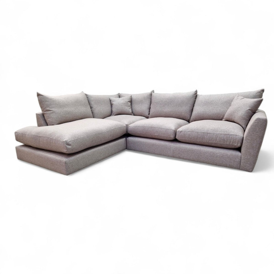 Seattle LHF Corner Sofa, Cobblestone