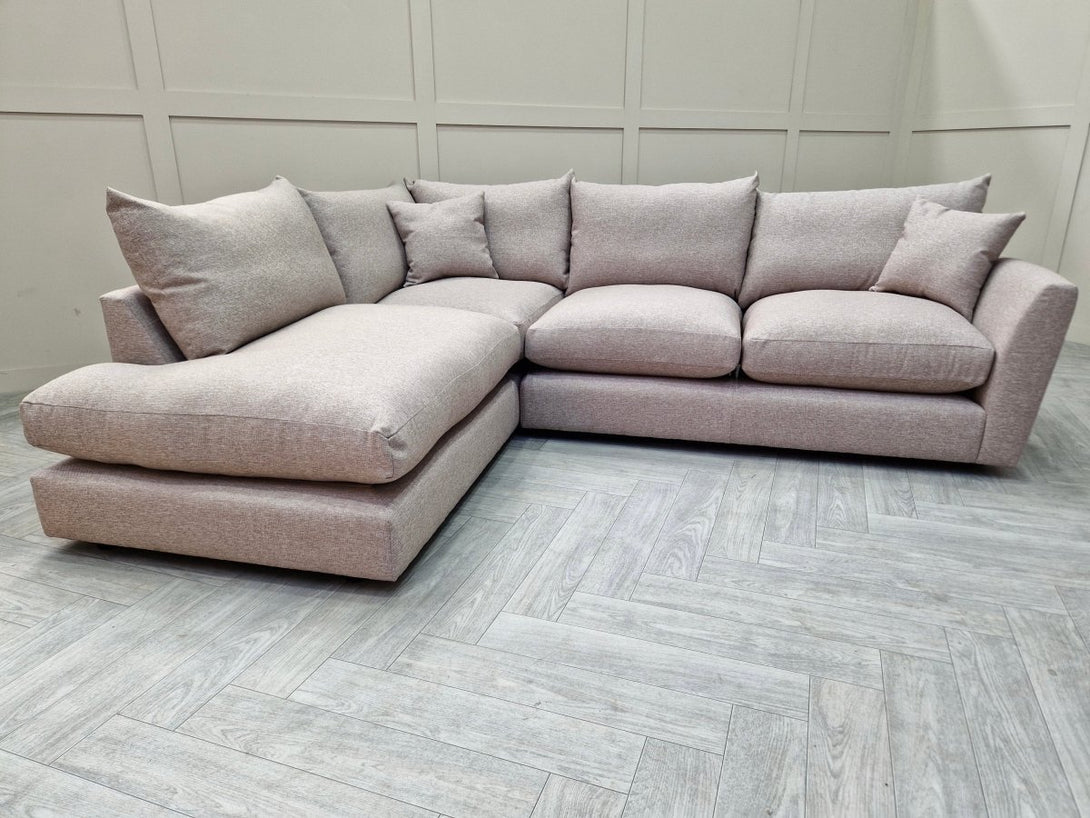 Seattle LHF Corner Sofa, Cobblestone