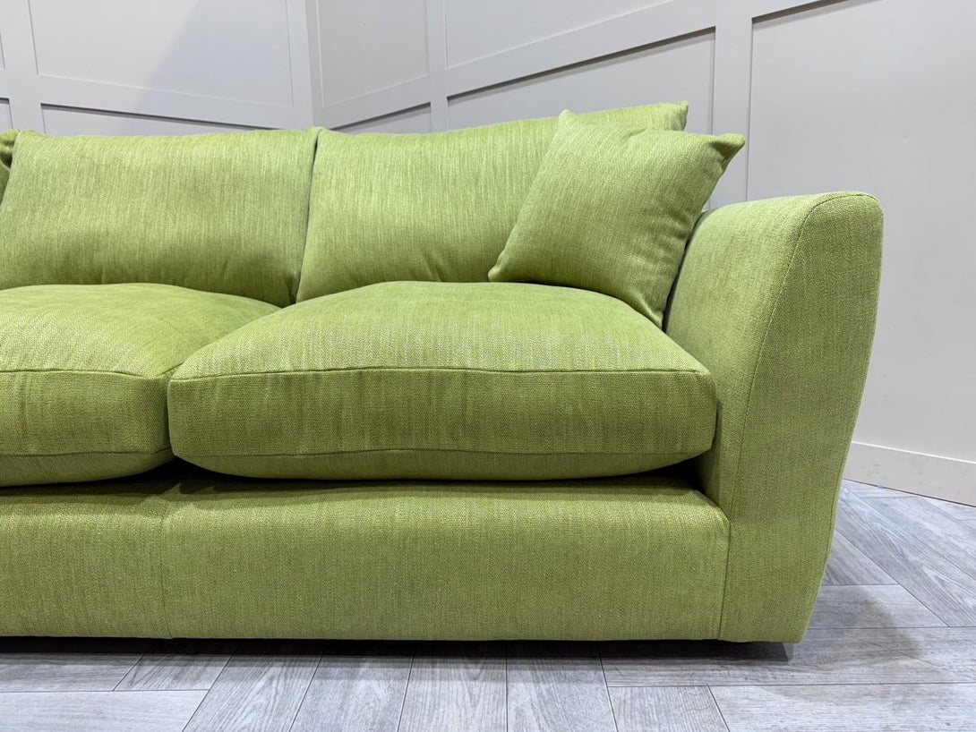 Seattle LHF Corner Sofa, Hollis Lime