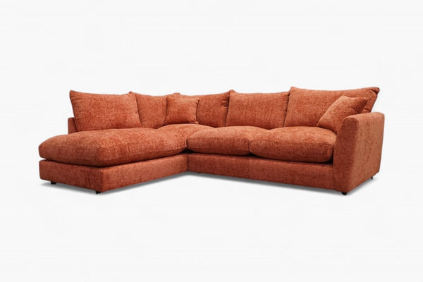 Seattle LHF Corner Sofa, Hopsack Sunset