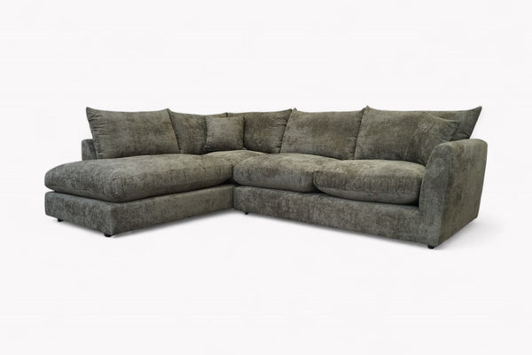 Seattle LHF Corner Sofa, Rutland Moss