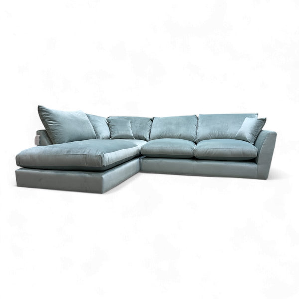 Seattle LHF Corner Sofa, Seaspray