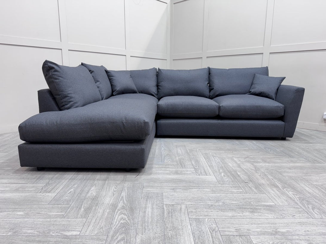 Seattle LHF Corner Sofa, Shetland Slate