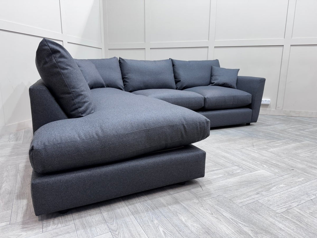 Seattle LHF Corner Sofa, Shetland Slate