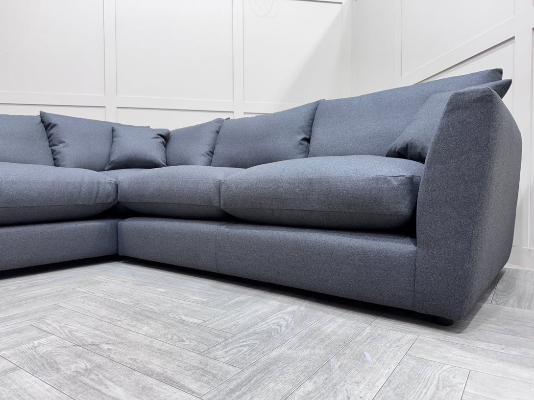 Seattle LHF Corner Sofa, Shetland Slate