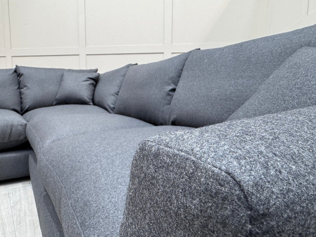 Seattle LHF Corner Sofa, Shetland Slate