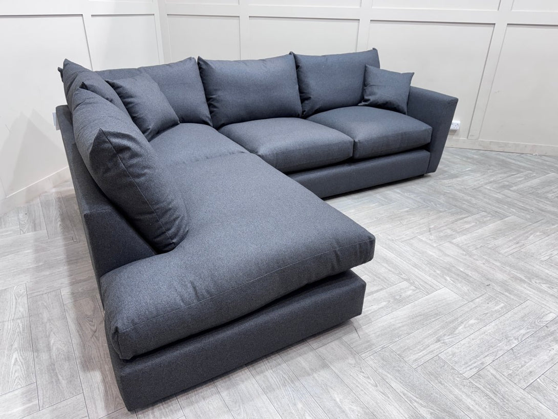 Seattle LHF Corner Sofa, Shetland Slate