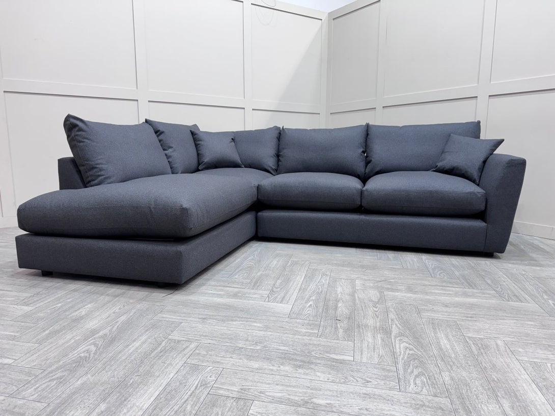 Seattle LHF Corner Sofa, Shetland Slate