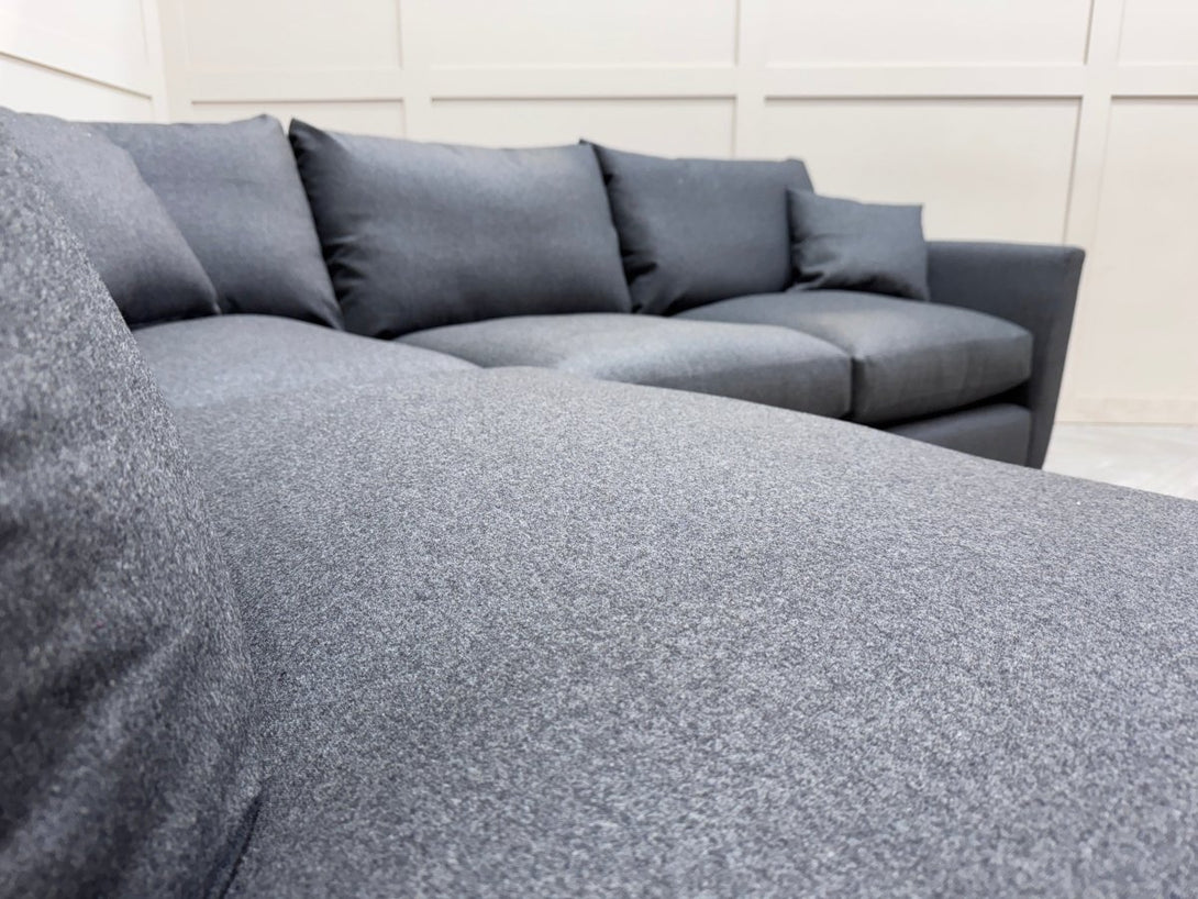 Seattle LHF Corner Sofa, Shetland Slate