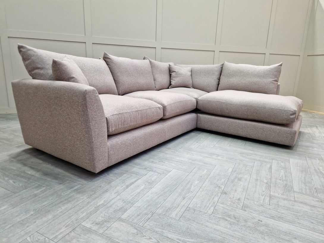 Seattle RHF Corner Sofa, Cobblestone