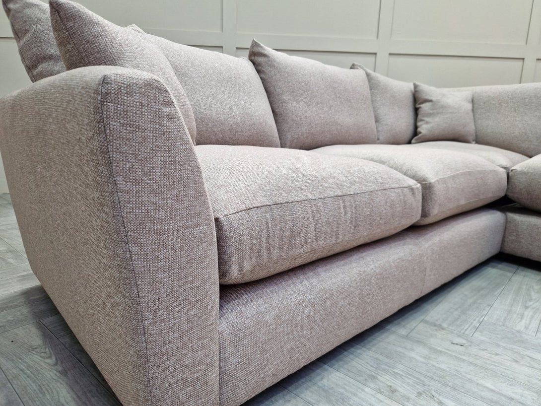 Seattle RHF Corner Sofa, Cobblestone