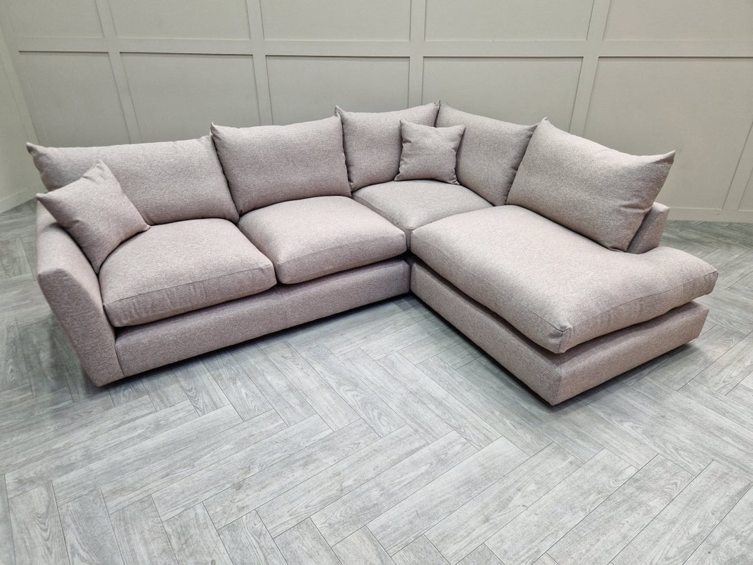 Seattle RHF Corner Sofa, Cobblestone