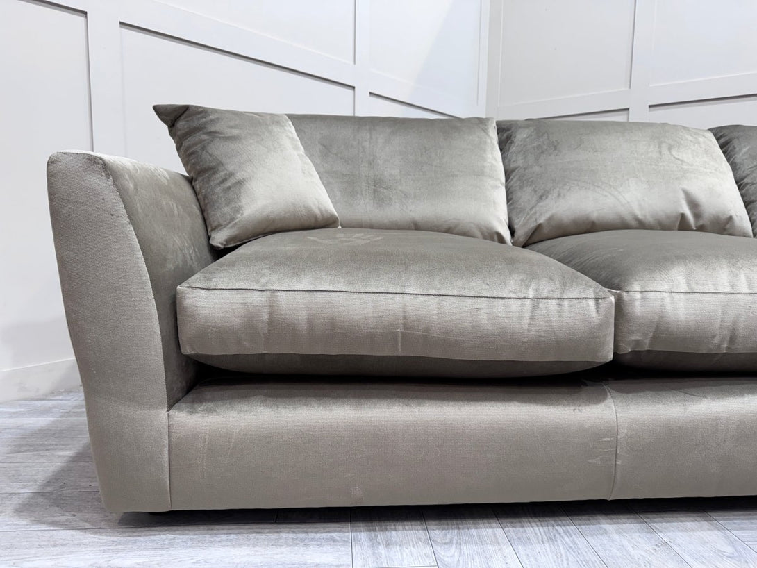 Seattle RHF Corner Sofa, Malta Taupe