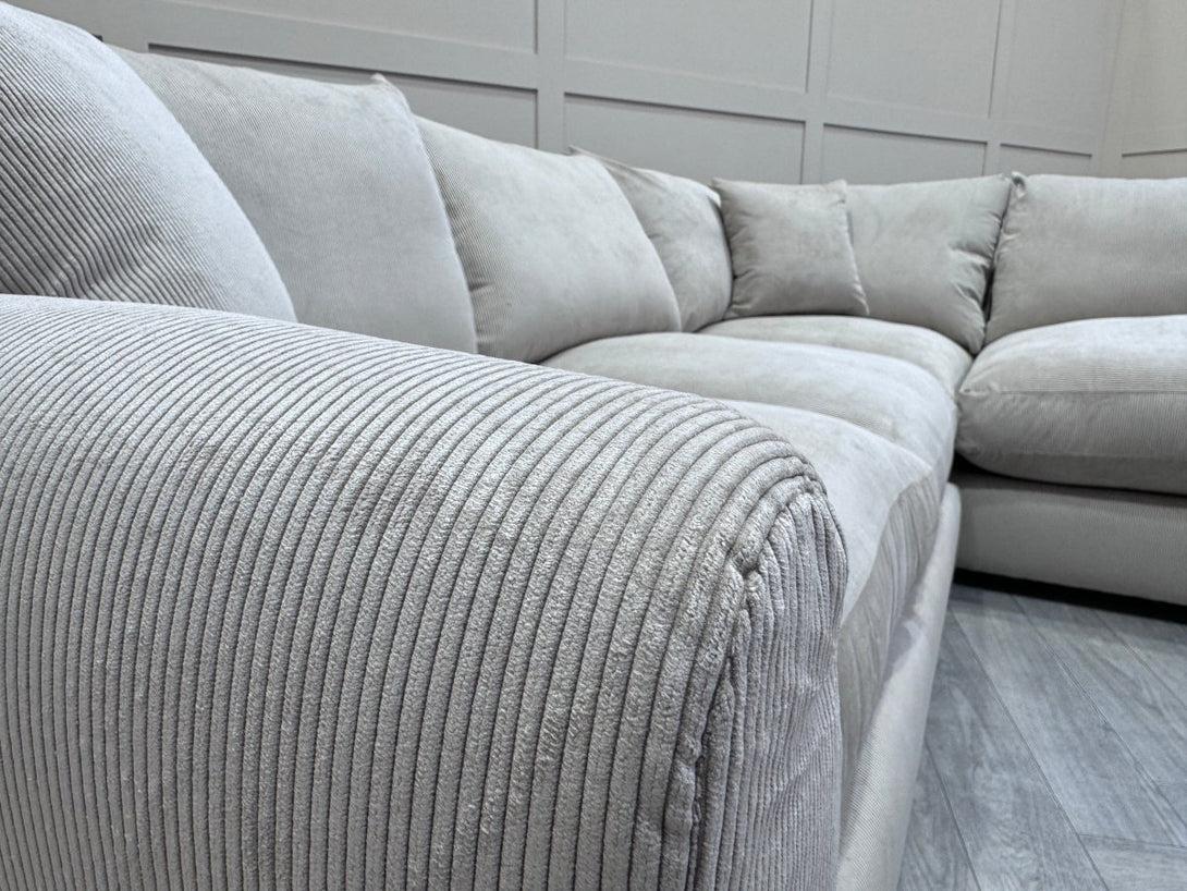 Seattle RHF Corner Sofa, Taupe