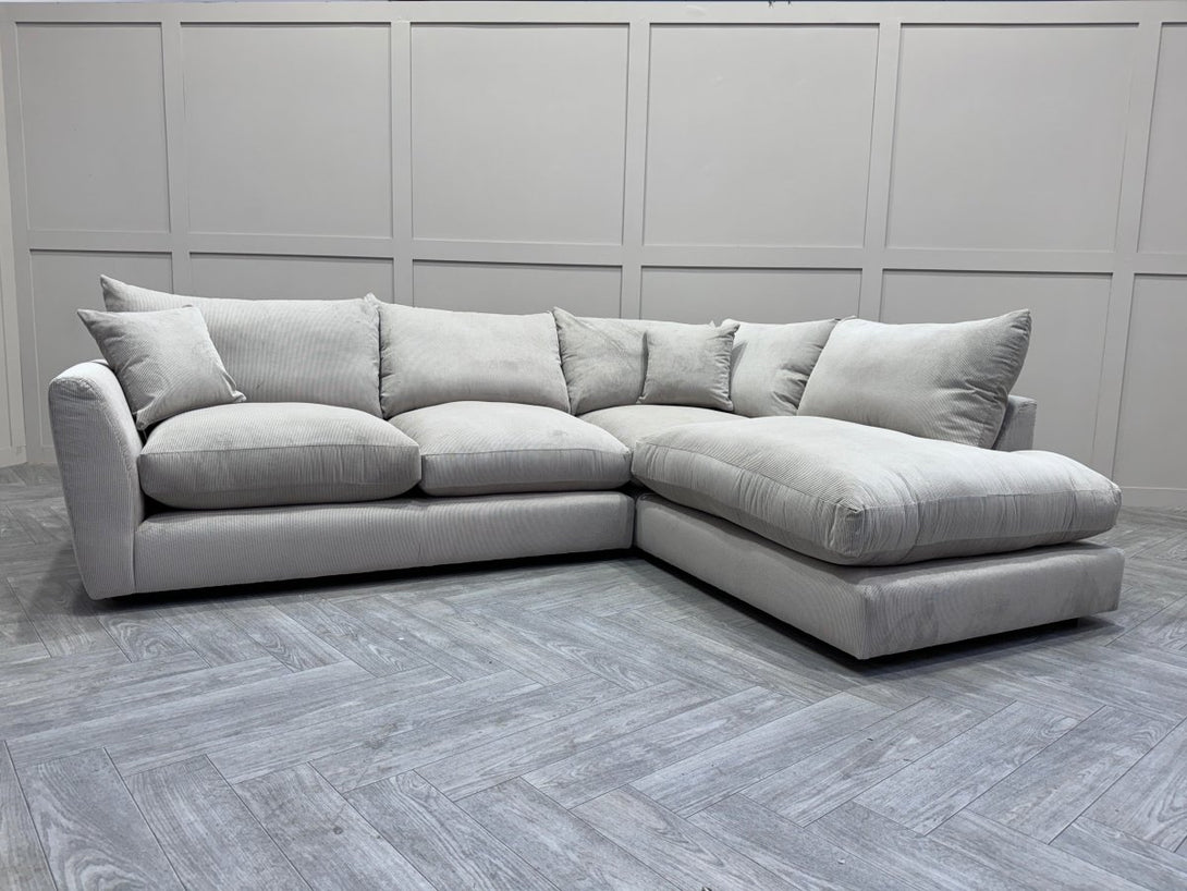 Seattle RHF Corner Sofa, Taupe