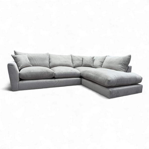 Seattle RHF Corner Sofa, Taupe