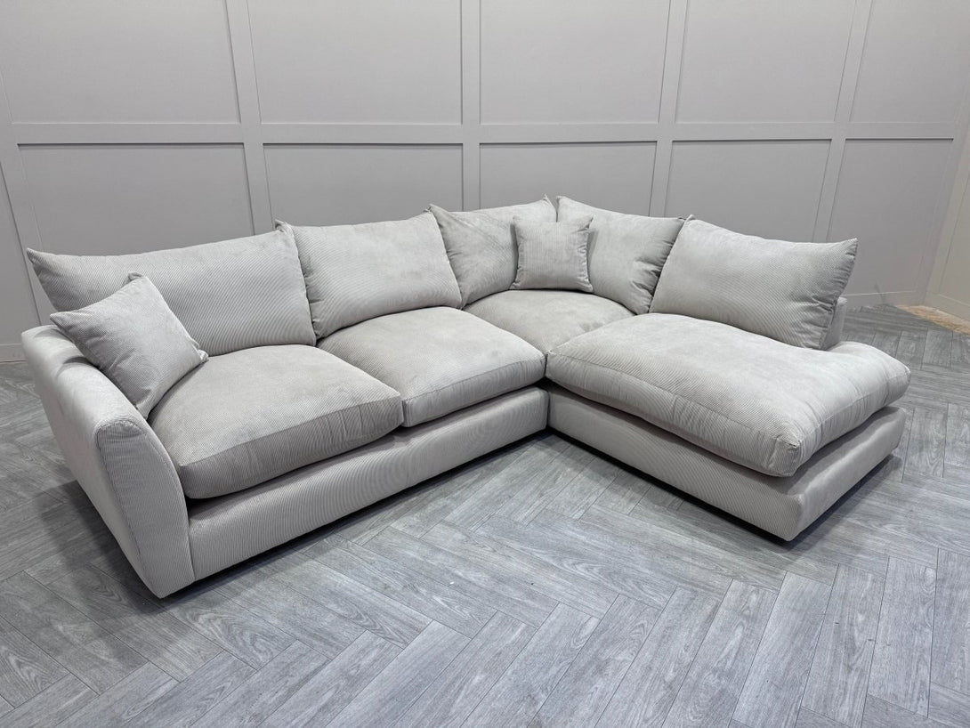 Seattle RHF Corner Sofa, Taupe