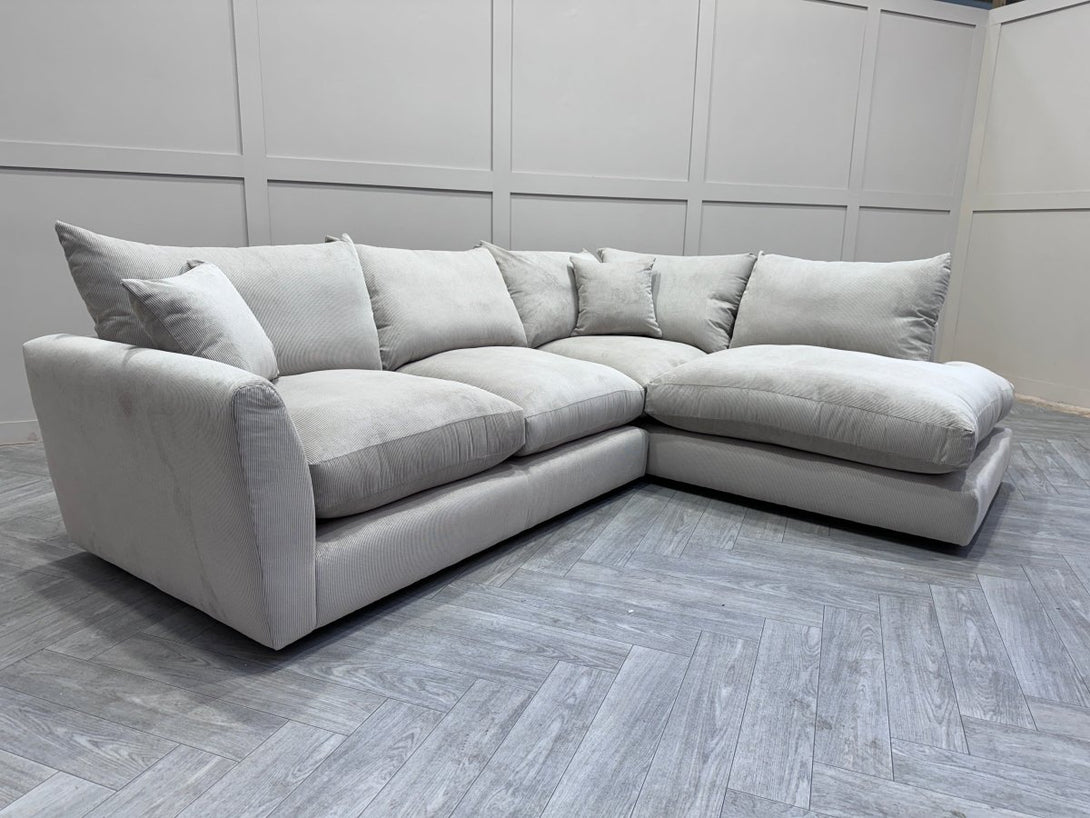 Seattle RHF Corner Sofa, Taupe