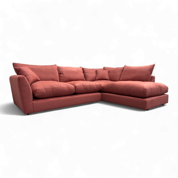 Seattle RHF Corner Sofa, Zenith Spice