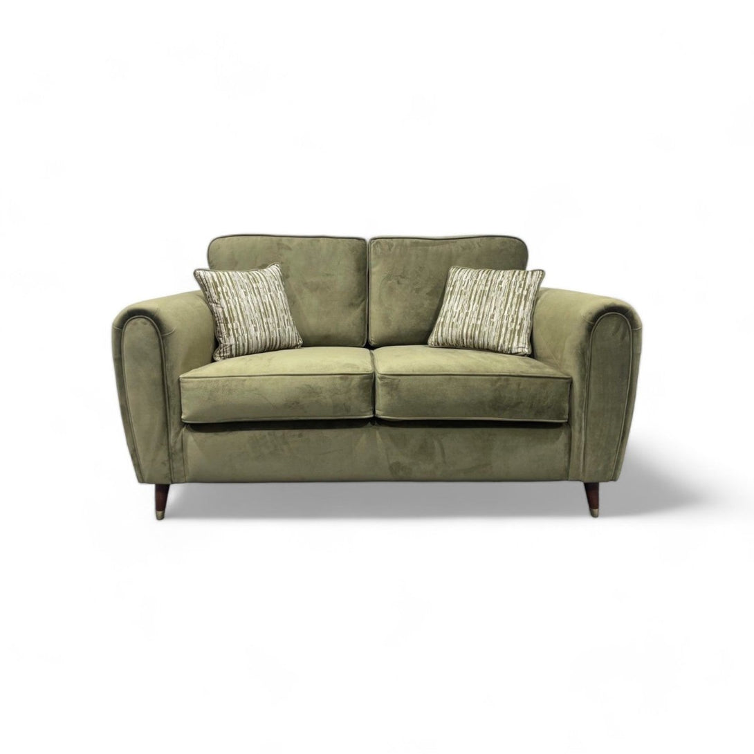 Seville 2 Seater Sofa Set, Plush Khaki