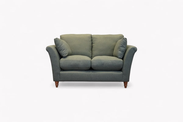 Sienna Small 2 Seater Sofa, Brushed Tweed Green