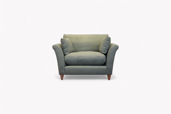 Sienna Snuggler, Brushed Tweed Green