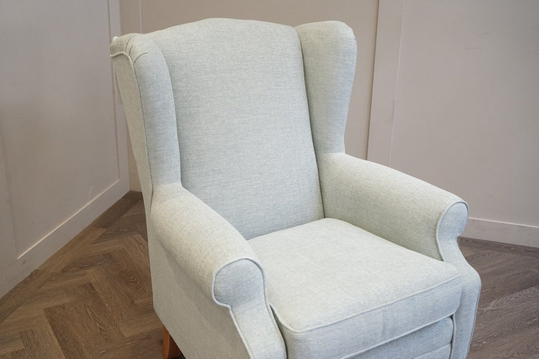 Skye Armchair, Chunky Chenille Seagrass