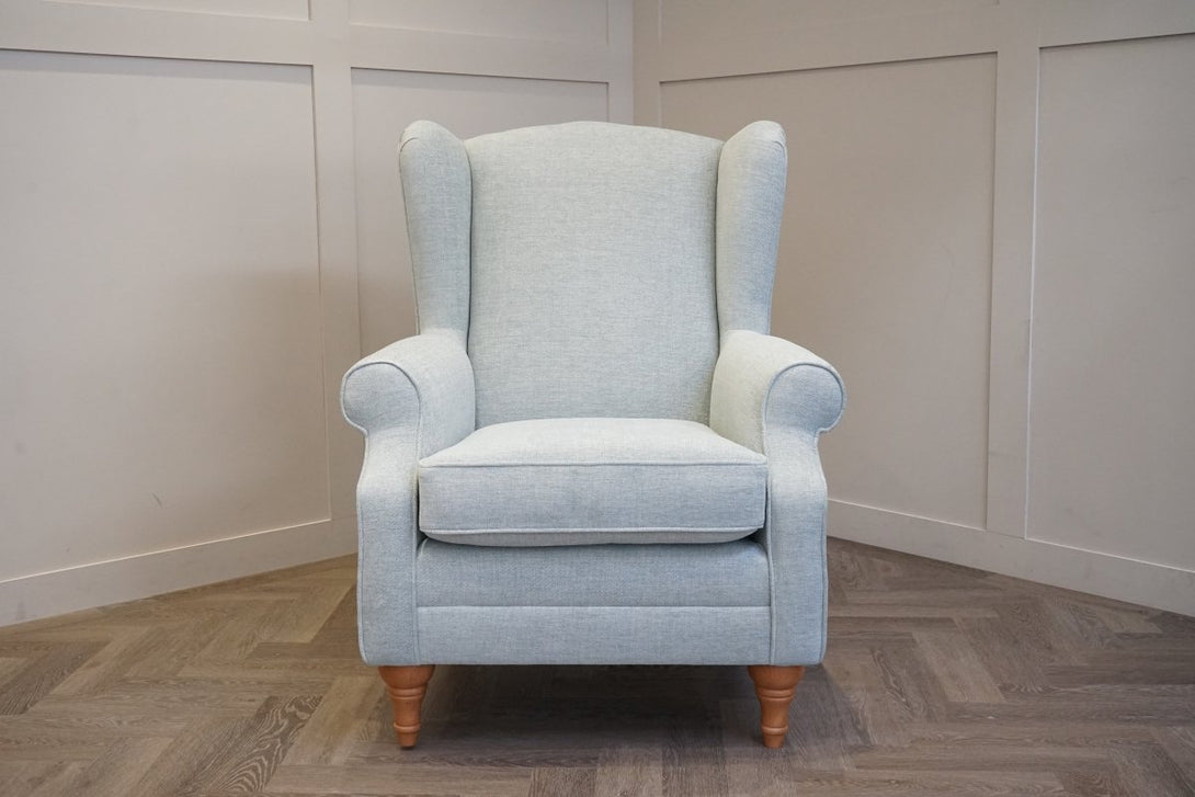 Skye Armchair, Chunky Chenille Seagrass