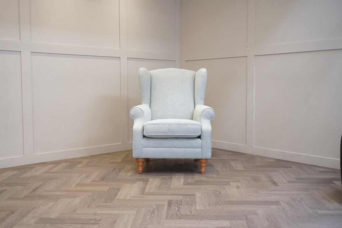 Skye Armchair, Chunky Chenille Seagrass