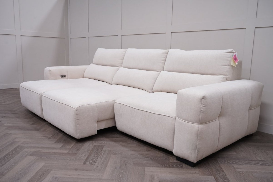 Slider Large 3 Seater Sofa, Weave Natural