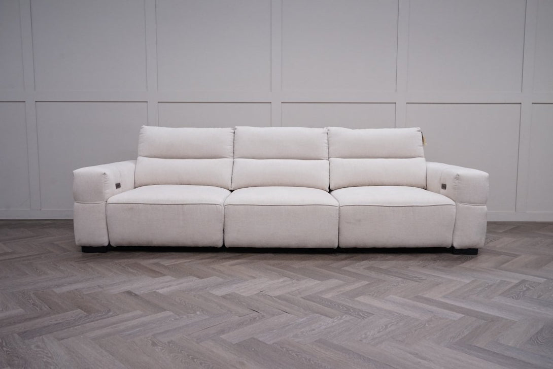 Slider Large 3 Seater Sofa, Weave Natural