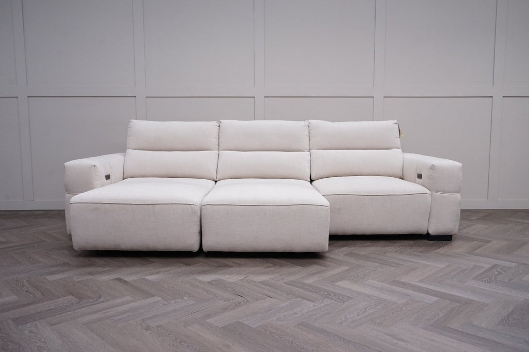 Slider Large 3 Seater Sofa, Weave Natural