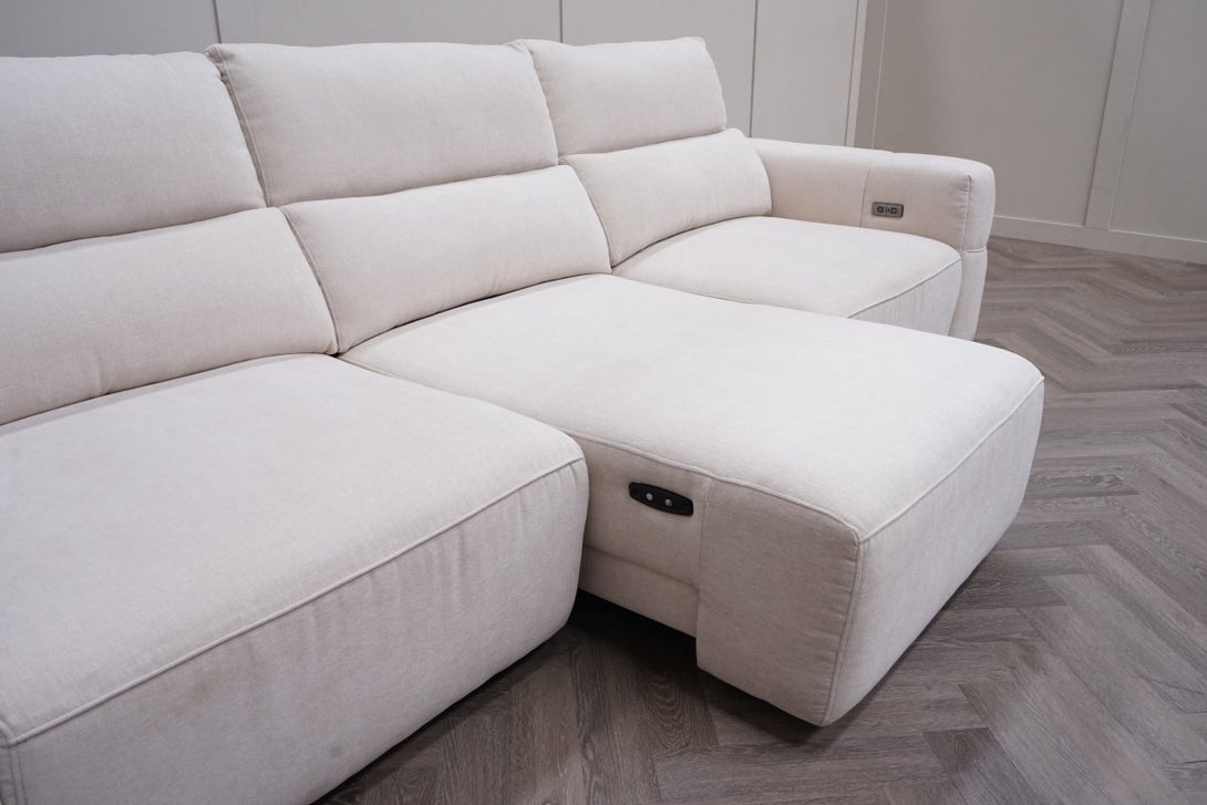 Slider Large 3 Seater Sofa, Weave Natural
