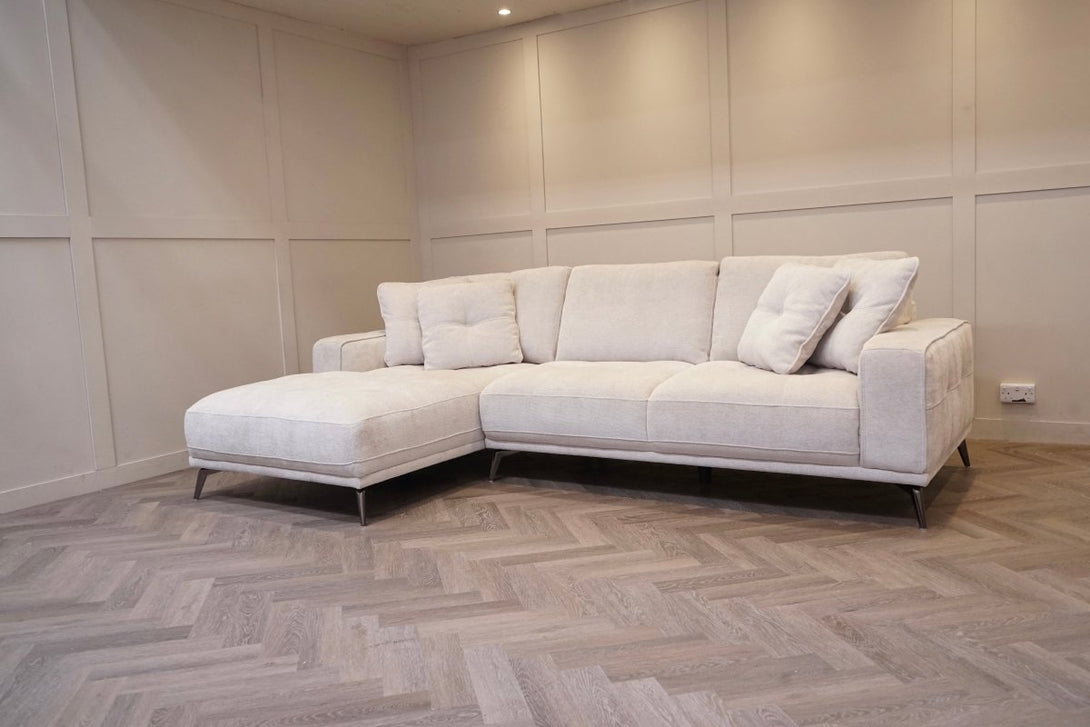 The Cloudstream LHF Corner Chaise, Cotton Cloud