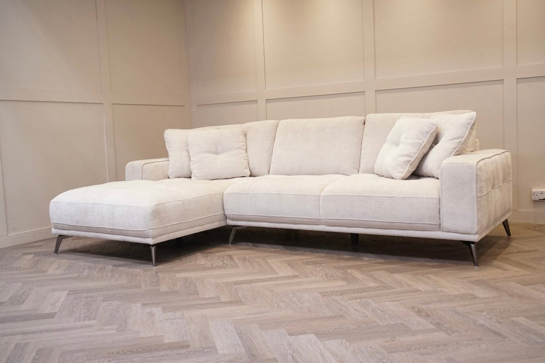 The Cloudstream LHF Corner Chaise, Cotton Cloud