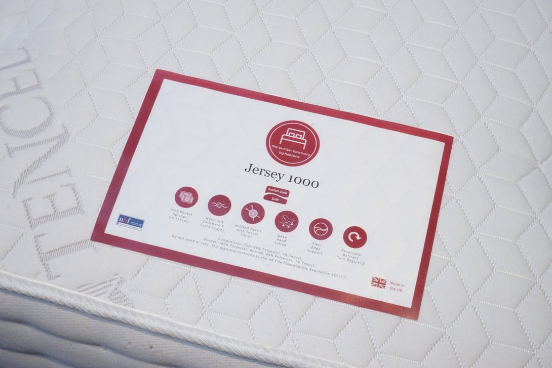 The Jersey 1000 Pocket Mattress