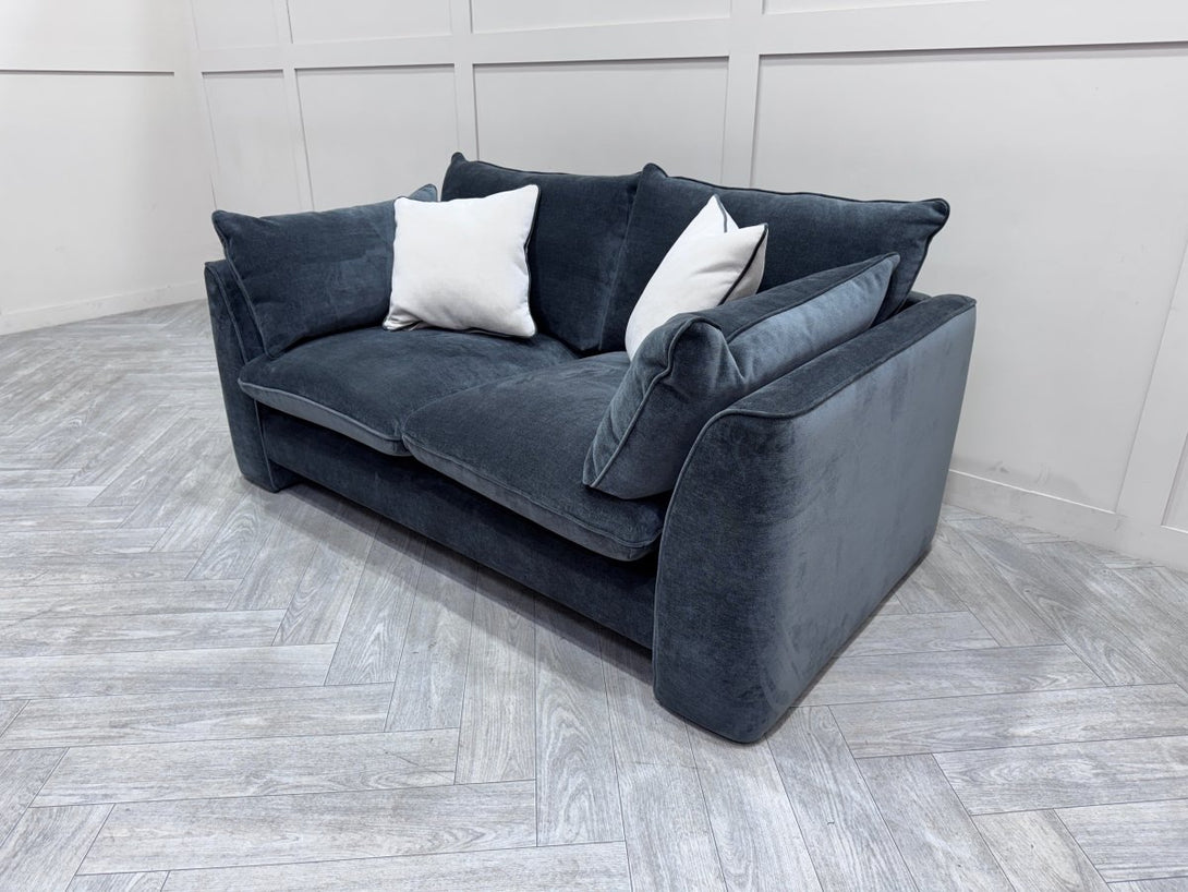 The Ziggy 2 Seater Sofa, Chenille Charcoal Mix