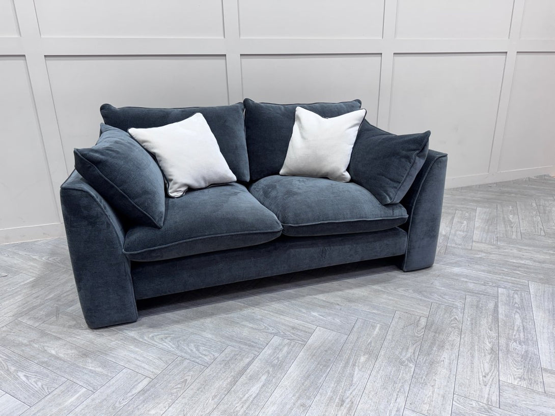 The Ziggy 2 Seater Sofa, Chenille Charcoal Mix