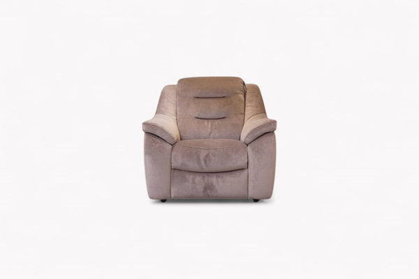 Tide Fabric Armchair, Dusk Velvet Silver