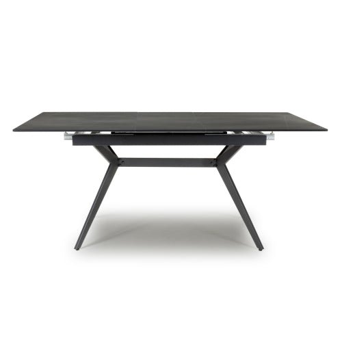 Timor 1.8m Extending Dining Table, Black