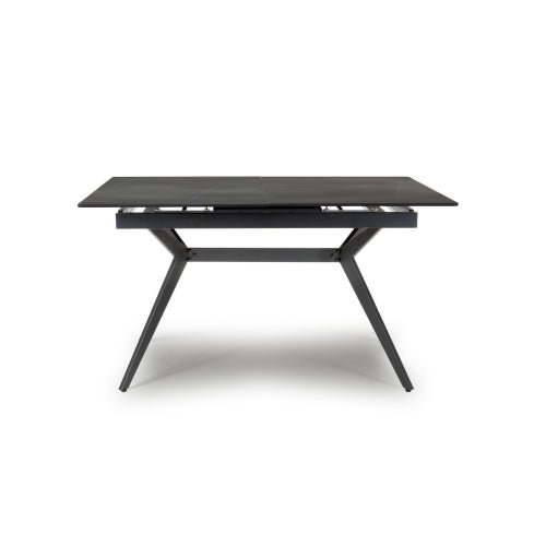 Timor 1.8m Extending Dining Table, Black