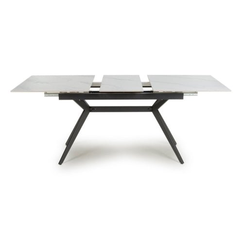 Timor 1.8m Extending Dining Table, White