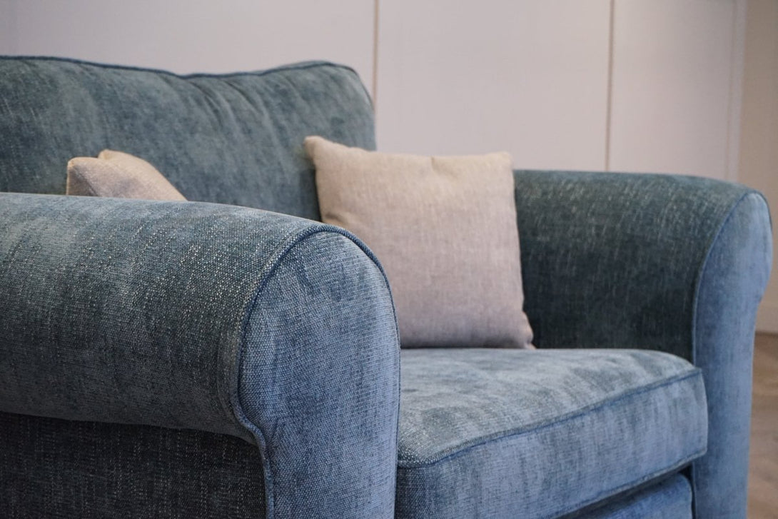 Titan Snuggle Sofa, Chenille Teal