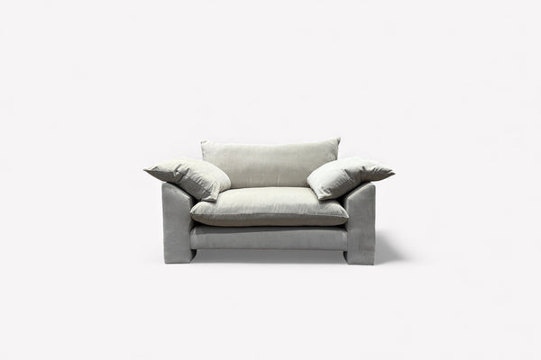 Hoxton Snuggler Chair, Dusk Ecru