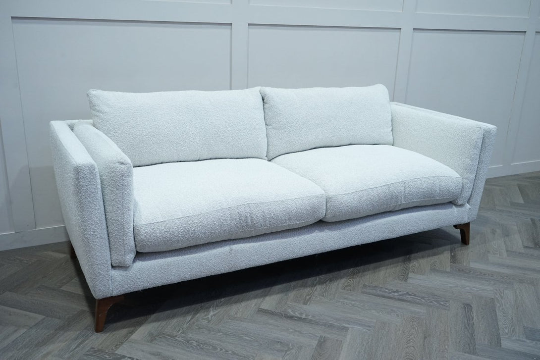 Trim Grand 4 Seater Sofa, Boucle Marshmallow